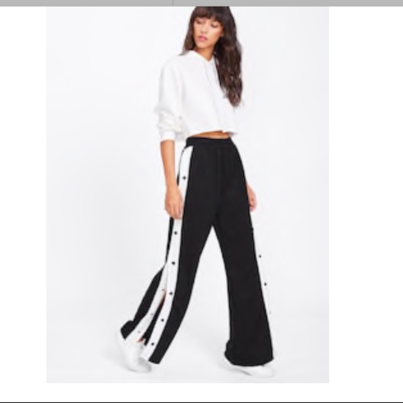 Only 1 Left!! Side Button Tear Away Track Pant - Picture 2 of 6